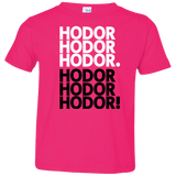 T-Shirts Hot Pink / 2T Get over it Hodor Toddler Premium T-Shirt