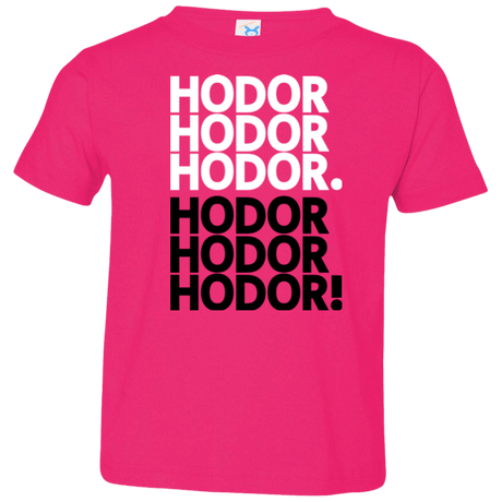 T-Shirts Hot Pink / 2T Get over it Hodor Toddler Premium T-Shirt