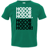 T-Shirts Kelly / 2T Get over it Hodor Toddler Premium T-Shirt