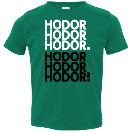 T-Shirts Kelly / 2T Get over it Hodor Toddler Premium T-Shirt
