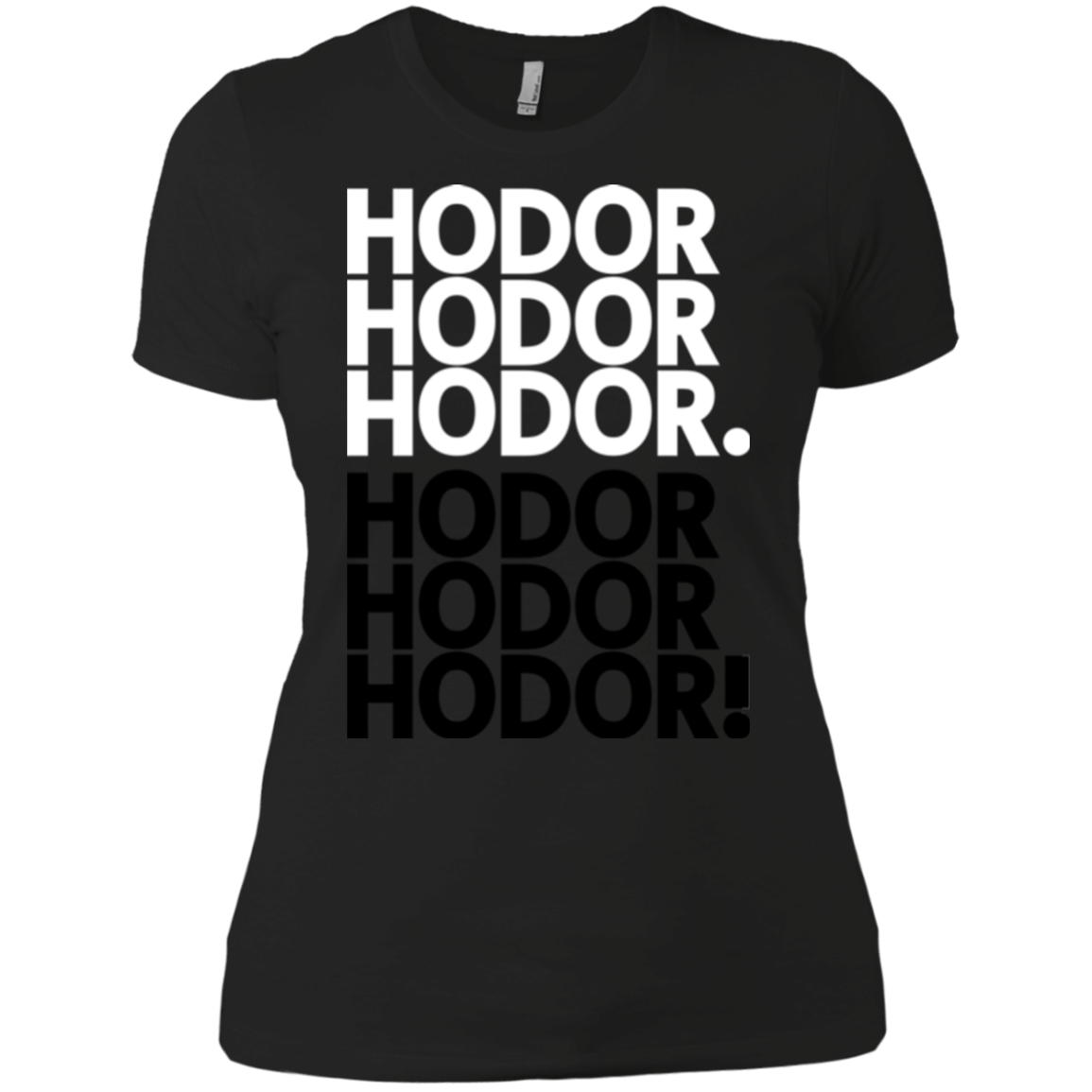 T-Shirts Black / X-Small Get over it Hodor Women's Premium T-Shirt