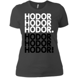 T-Shirts Heavy Metal / X-Small Get over it Hodor Women's Premium T-Shirt