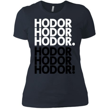 T-Shirts Indigo / X-Small Get over it Hodor Women's Premium T-Shirt