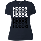 T-Shirts Midnight Navy / X-Small Get over it Hodor Women's Premium T-Shirt