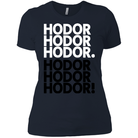 T-Shirts Midnight Navy / X-Small Get over it Hodor Women's Premium T-Shirt