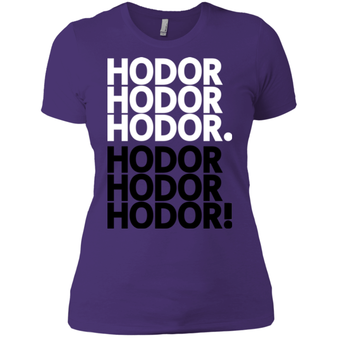 T-Shirts Purple / X-Small Get over it Hodor Women's Premium T-Shirt
