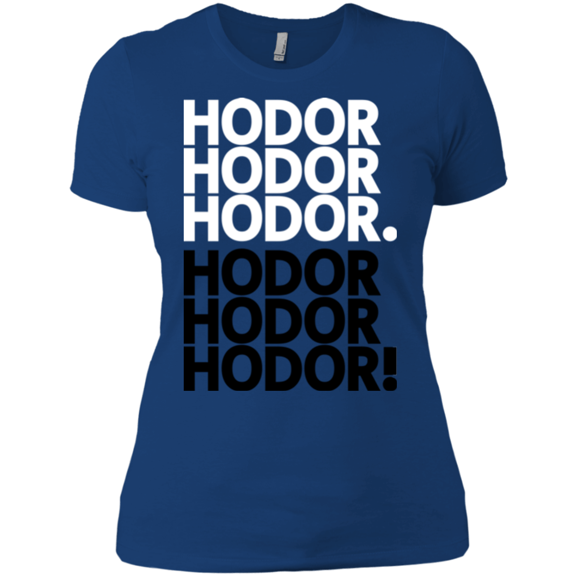 T-Shirts Royal / X-Small Get over it Hodor Women's Premium T-Shirt