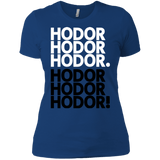T-Shirts Royal / X-Small Get over it Hodor Women's Premium T-Shirt