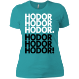 T-Shirts Tahiti Blue / X-Small Get over it Hodor Women's Premium T-Shirt