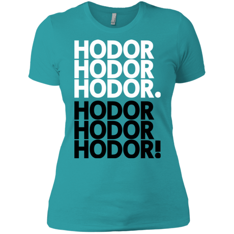 T-Shirts Tahiti Blue / X-Small Get over it Hodor Women's Premium T-Shirt