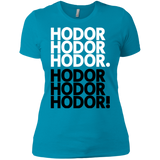 T-Shirts Turquoise / X-Small Get over it Hodor Women's Premium T-Shirt