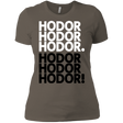 T-Shirts Warm Grey / X-Small Get over it Hodor Women's Premium T-Shirt