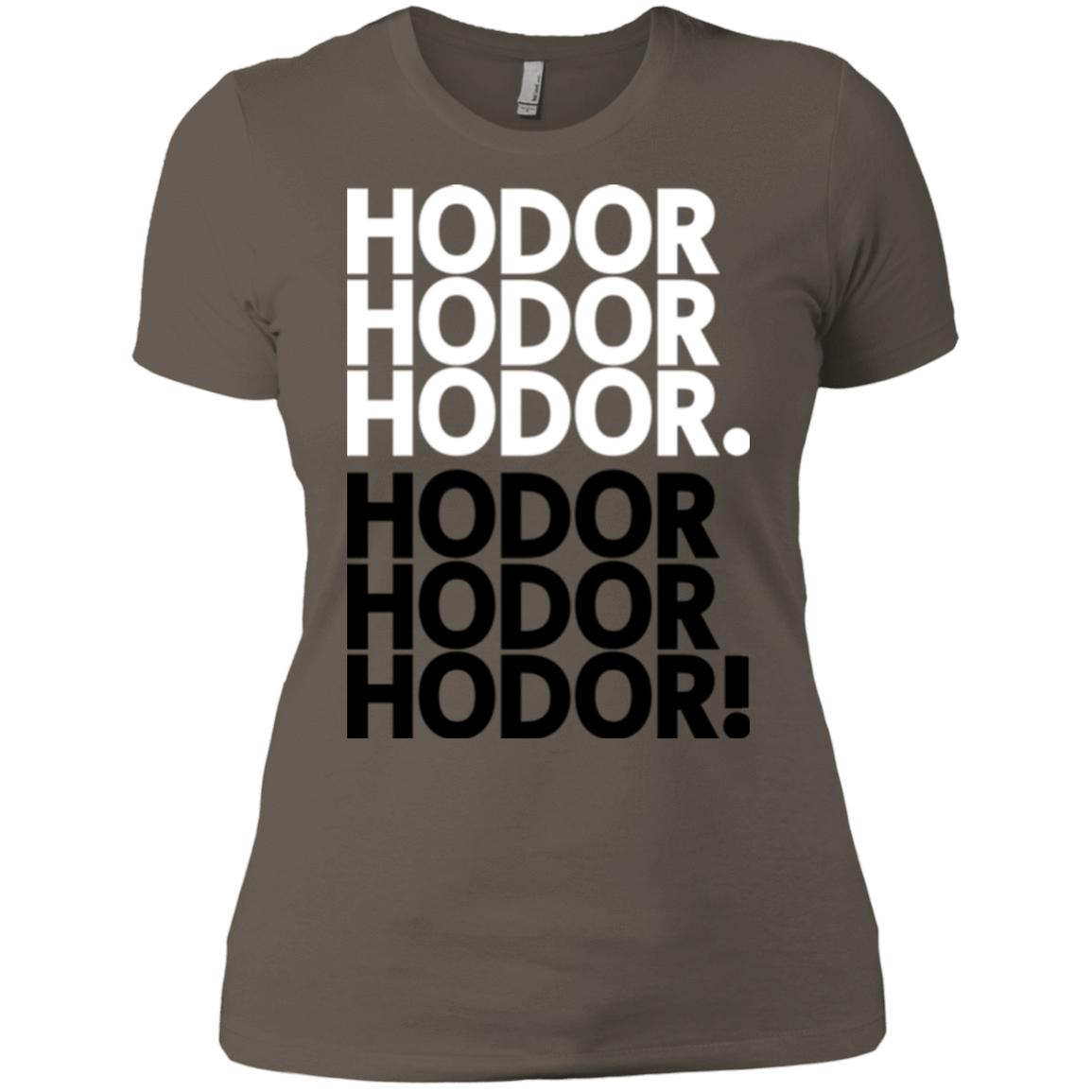 T-Shirts Warm Grey / X-Small Get over it Hodor Women's Premium T-Shirt