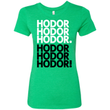 T-Shirts Envy / Small Get over it Hodor Women's Triblend T-Shirt