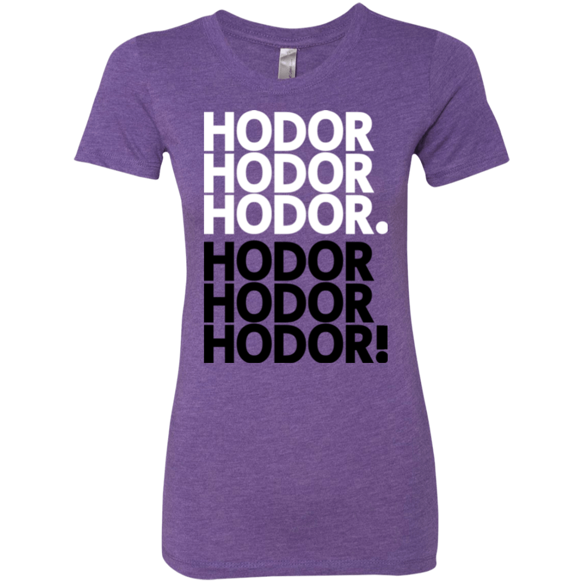 T-Shirts Purple Rush / Small Get over it Hodor Women's Triblend T-Shirt