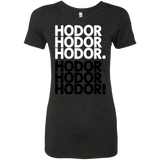 T-Shirts Vintage Black / Small Get over it Hodor Women's Triblend T-Shirt