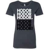 T-Shirts Vintage Navy / Small Get over it Hodor Women's Triblend T-Shirt