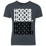 T-Shirts Vintage Navy / YXS Get over it Hodor Youth Triblend T-Shirt