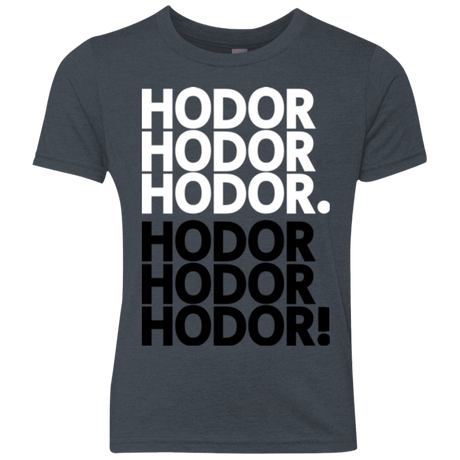 T-Shirts Vintage Navy / YXS Get over it Hodor Youth Triblend T-Shirt