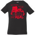 T-Shirts Black / 6 Months Get Real Infant Premium T-Shirt