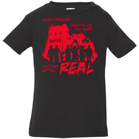 T-Shirts Black / 6 Months Get Real Infant Premium T-Shirt