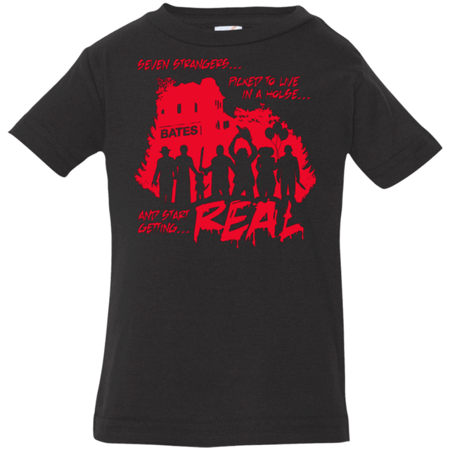 T-Shirts Black / 6 Months Get Real Infant Premium T-Shirt