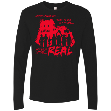 T-Shirts Black / Small Get Real Men's Premium Long Sleeve