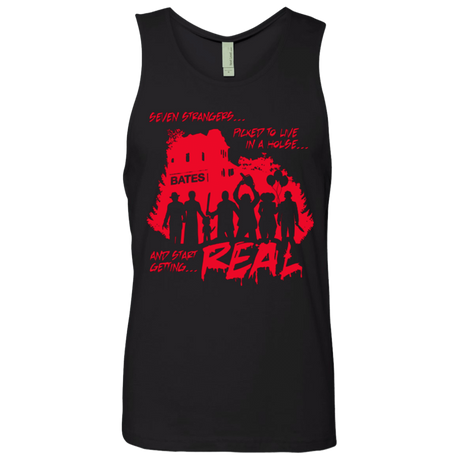 T-Shirts Black / Small Get Real Men's Premium Tank Top