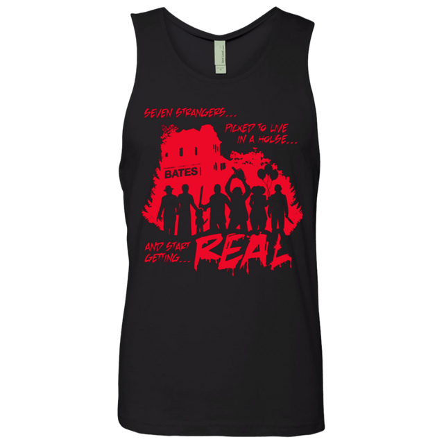 T-Shirts Black / Small Get Real Men's Premium Tank Top