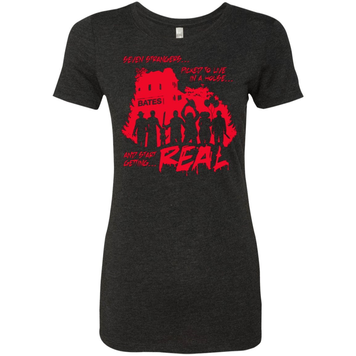 T-Shirts Vintage Black / Small Get Real Women's Triblend T-Shirt