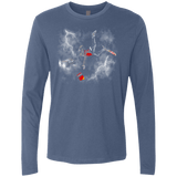 T-Shirts Indigo / Small Get the almnanac wipe away the debt Men's Premium Long Sleeve