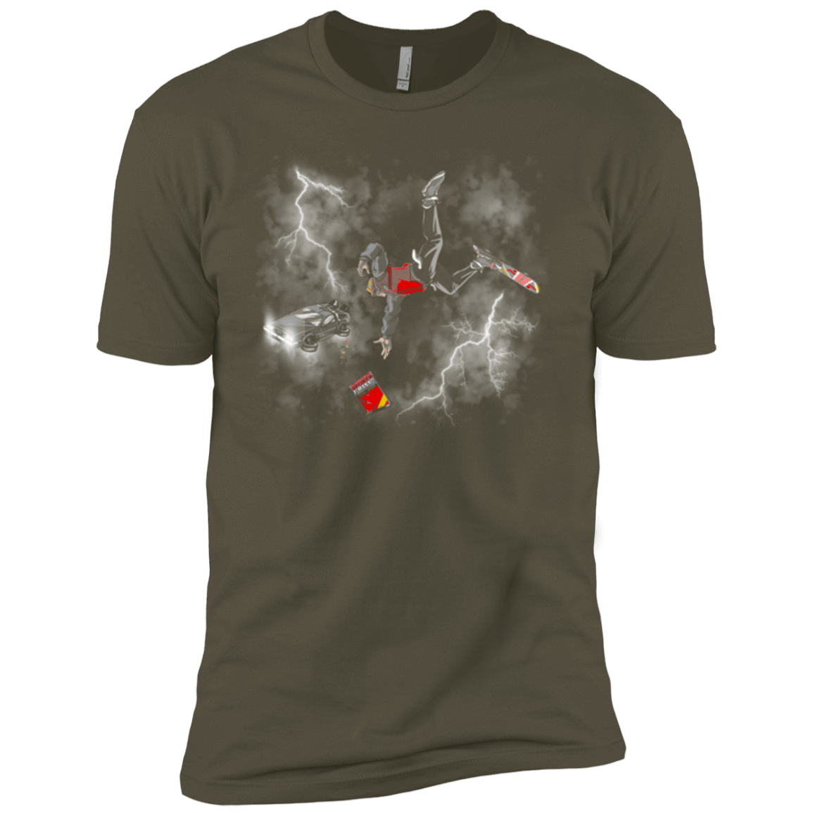 T-Shirts Military Green / X-Small Get the almnanac wipe away the debt Men's Premium T-Shirt