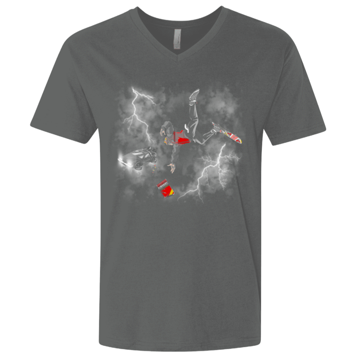 T-Shirts Heavy Metal / X-Small Get the almnanac wipe away the debt Men's Premium V-Neck