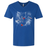 T-Shirts Royal / X-Small Get the almnanac wipe away the debt Men's Premium V-Neck