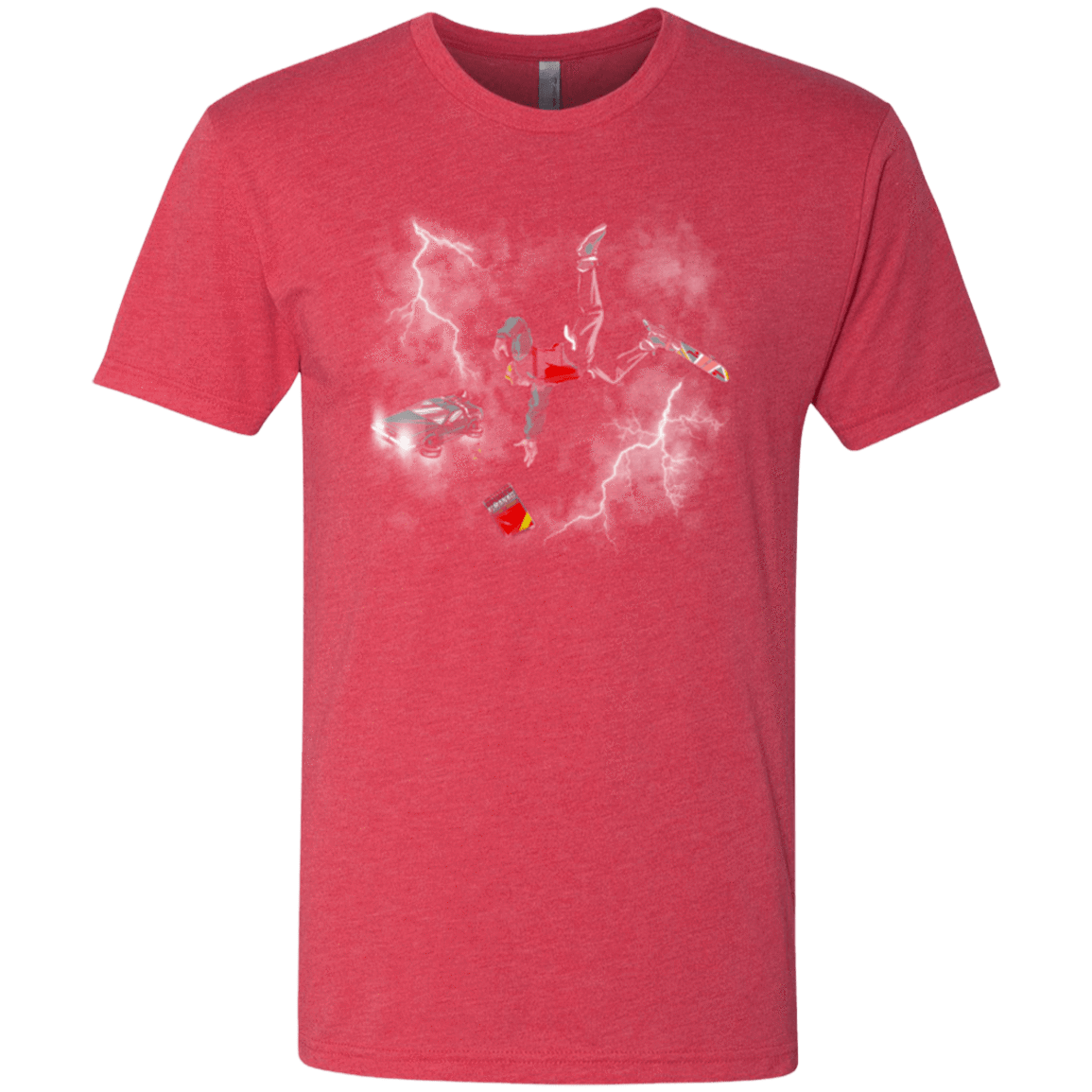 T-Shirts Vintage Red / Small Get the almnanac wipe away the debt Men's Triblend T-Shirt