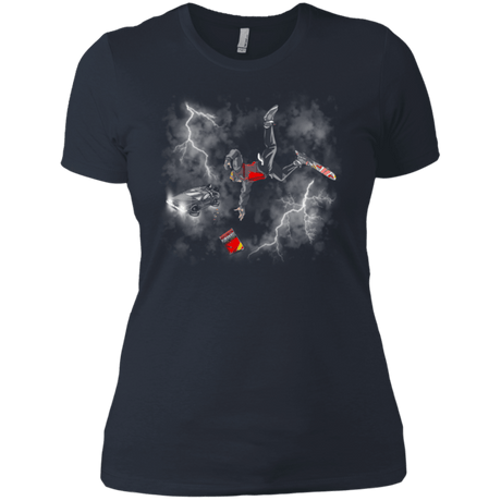 T-Shirts Indigo / X-Small Get the almnanac wipe away the debt Women's Premium T-Shirt