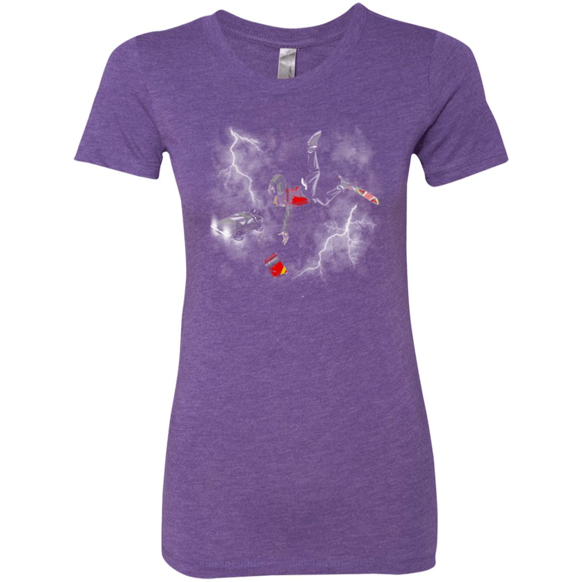 T-Shirts Purple Rush / Small Get the almnanac wipe away the debt Women's Triblend T-Shirt