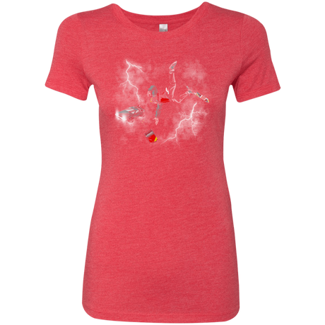 T-Shirts Vintage Red / Small Get the almnanac wipe away the debt Women's Triblend T-Shirt