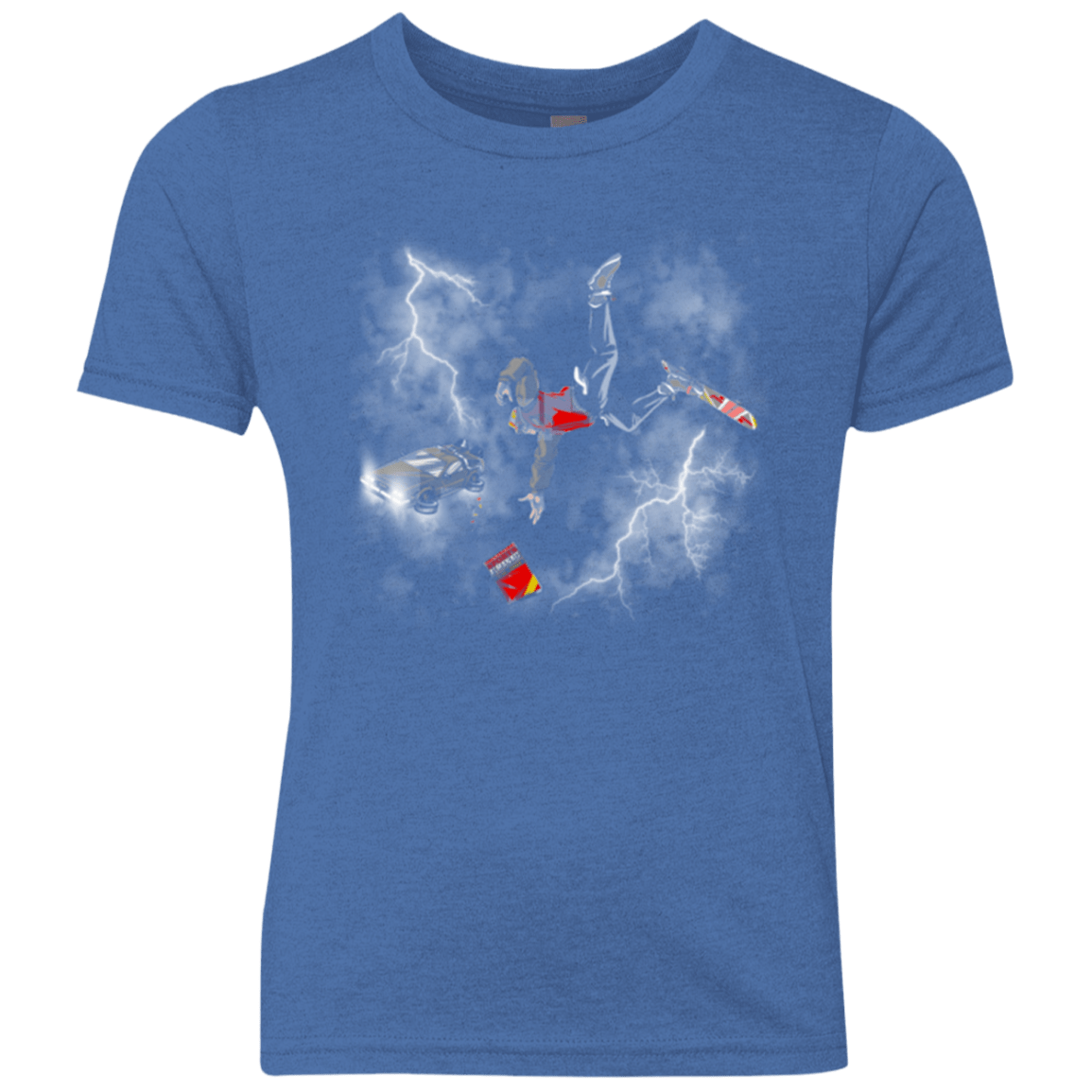 T-Shirts Vintage Royal / YXS Get the almnanac wipe away the debt Youth Triblend T-Shirt