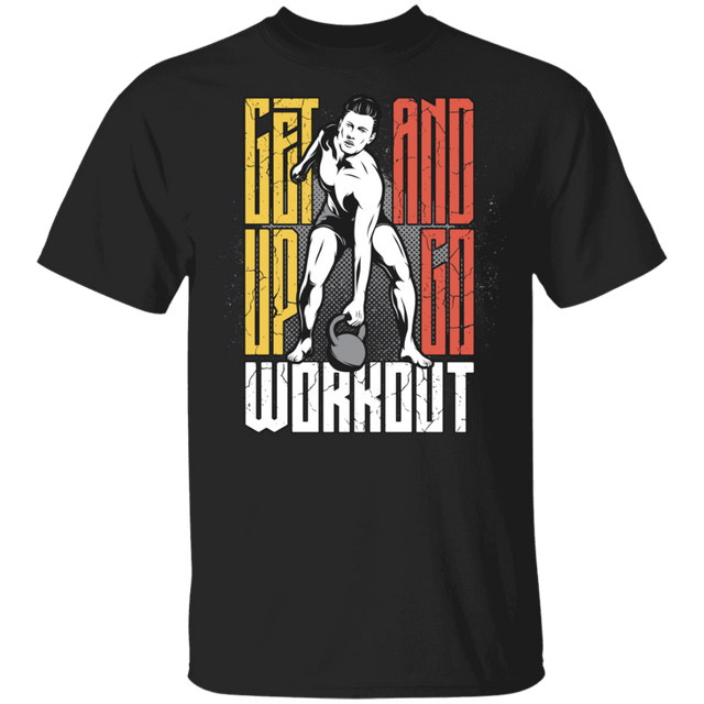 T-Shirts Black / YXS Get Up And Go Workout Youth T-Shirt