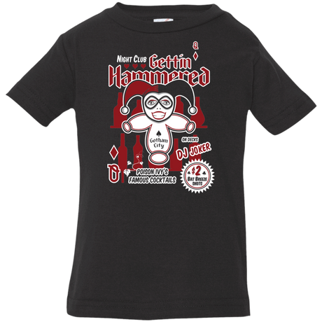 T-Shirts Black / 6 Months Gettin' hammered Infant Premium T-Shirt