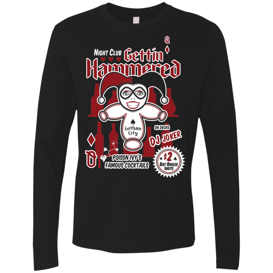 T-Shirts Black / Small Gettin' hammered Men's Premium Long Sleeve