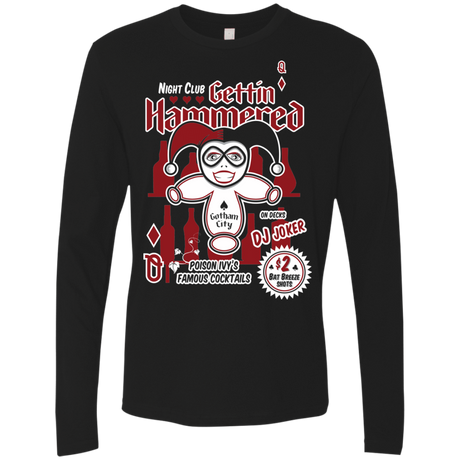 T-Shirts Black / Small Gettin' hammered Men's Premium Long Sleeve