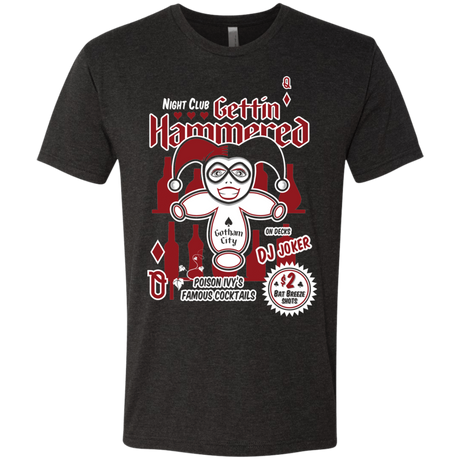 T-Shirts Vintage Black / Small Gettin' hammered Men's Triblend T-Shirt