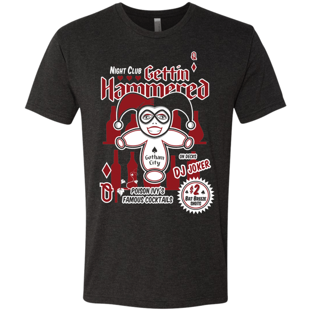 T-Shirts Vintage Black / Small Gettin' hammered Men's Triblend T-Shirt