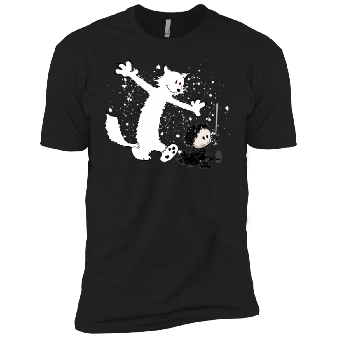 T-Shirts Black / YXS Ghost And Snow Boys Premium T-Shirt