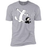 T-Shirts Heather Grey / YXS Ghost And Snow Boys Premium T-Shirt