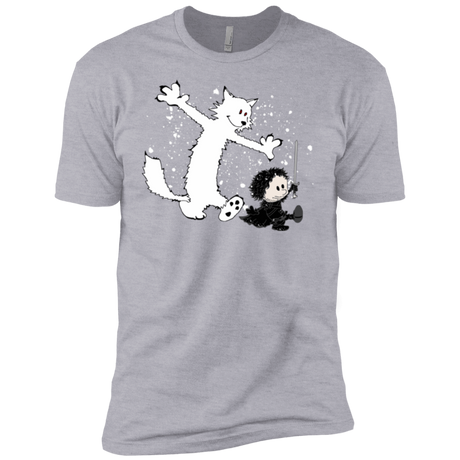 T-Shirts Heather Grey / YXS Ghost And Snow Boys Premium T-Shirt