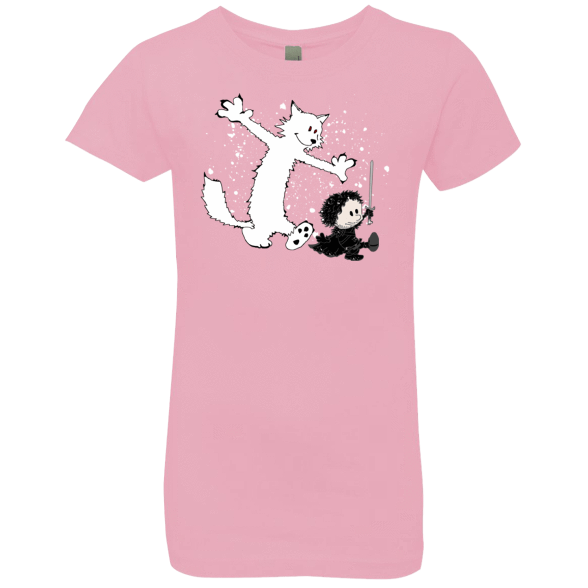 T-Shirts Light Pink / YXS Ghost And Snow Girls Premium T-Shirt