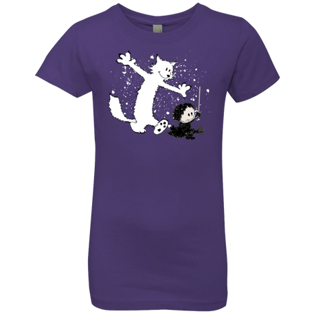 T-Shirts Purple Rush / YXS Ghost And Snow Girls Premium T-Shirt